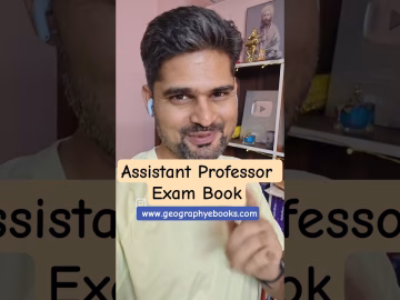 How to prepare for Assistant Professor exam in Geography #shorts #assitantprofessor