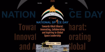 National Space Day - ISRO #jaihind #thegeoecologist #shorts