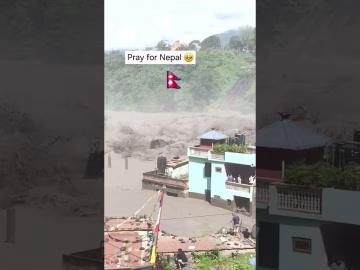 Pray for Nepal 🇳🇵💔 | Floods Devastate Communities | Stay Strong Nepal 🙏#NepalFlood #PrayForNepal