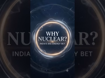 Why Is India Betting Big on Nuclear Energy? ⚛️🇮🇳 #NuclearPower #India #EnergySecurity