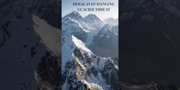 HIMALAYAS’ HANGING GLACIER THREAT