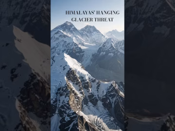 HIMALAYAS’ HANGING GLACIER THREAT