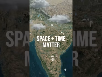 How Can India Have FLOODS AND Rainfall Deficit at the Same Time?#Shorts