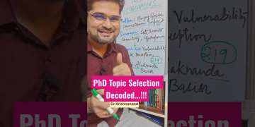 How to select a PhD Topic #phd #phdtips #shorts