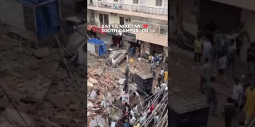 SATYA NIKETAN TRAGEDY: A Building Collapsed #SatyaNiketan #Delhi #DelhiNews