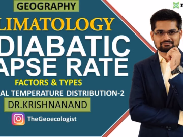 Adiabatic Lapse Rate | Factors and Types | Climatology | Dr. Krishnanand
