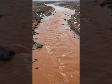 Alaska’s Rivers Are Turning Orange!#Permafrost #Alaska #ClimateChange