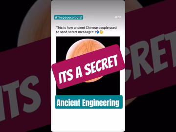 Ancient Engineering - Secret Message #viralvideo #ancientwisdom #shorts