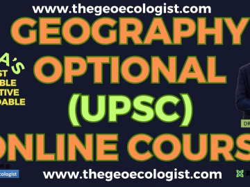 Best Geography Optional Course-UPSC #thegeoecologist