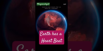 Earth has a heart beat #earth #heartbeat #viralvideo #shorts