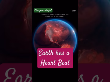 Earth has a heart beat #earth #heartbeat #viralvideo #shorts