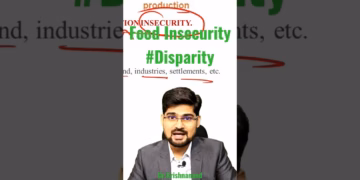 Food Insecurity - Hunger Index- UPSC-Geoecologist #shorts