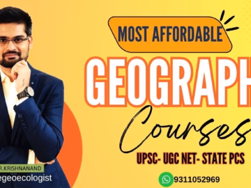 Most Affordable Geography Courses for UGC NET & UPSC