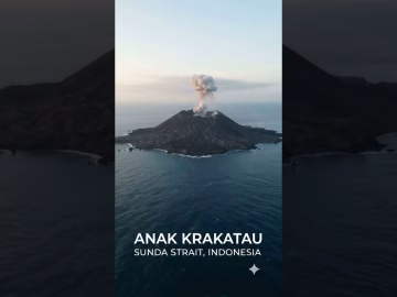 Mount Anak Krakatau #Krakatau #Volcano