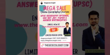Online Geography Optional Course- thegeoecologist #upsc2025 #shorts