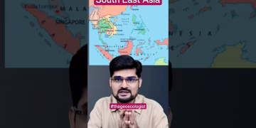 South East Asia- Indo Pacific Region - thegeoecologist #shorts
