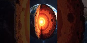 What’s Inside Earth’s Core? Scientists Still Don’t Know! 🌋 #shorts